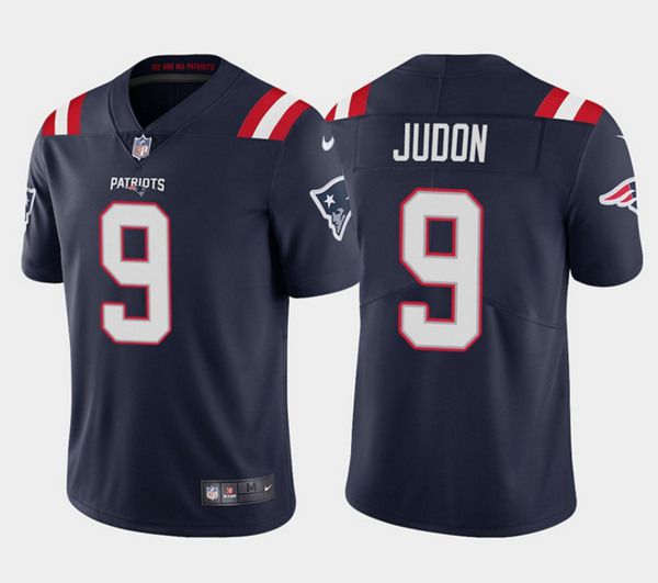 Men New England Patriots #9 Matt Judon Nike Navy Vapor Limited NFL Jersey->new england patriots->NFL Jersey